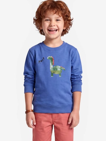 Sweat-shirt 'Dino' MelaDi en bleu : devant