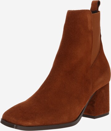 VERO MODA - Botas Chelsea 'ESA' en marrón: frente