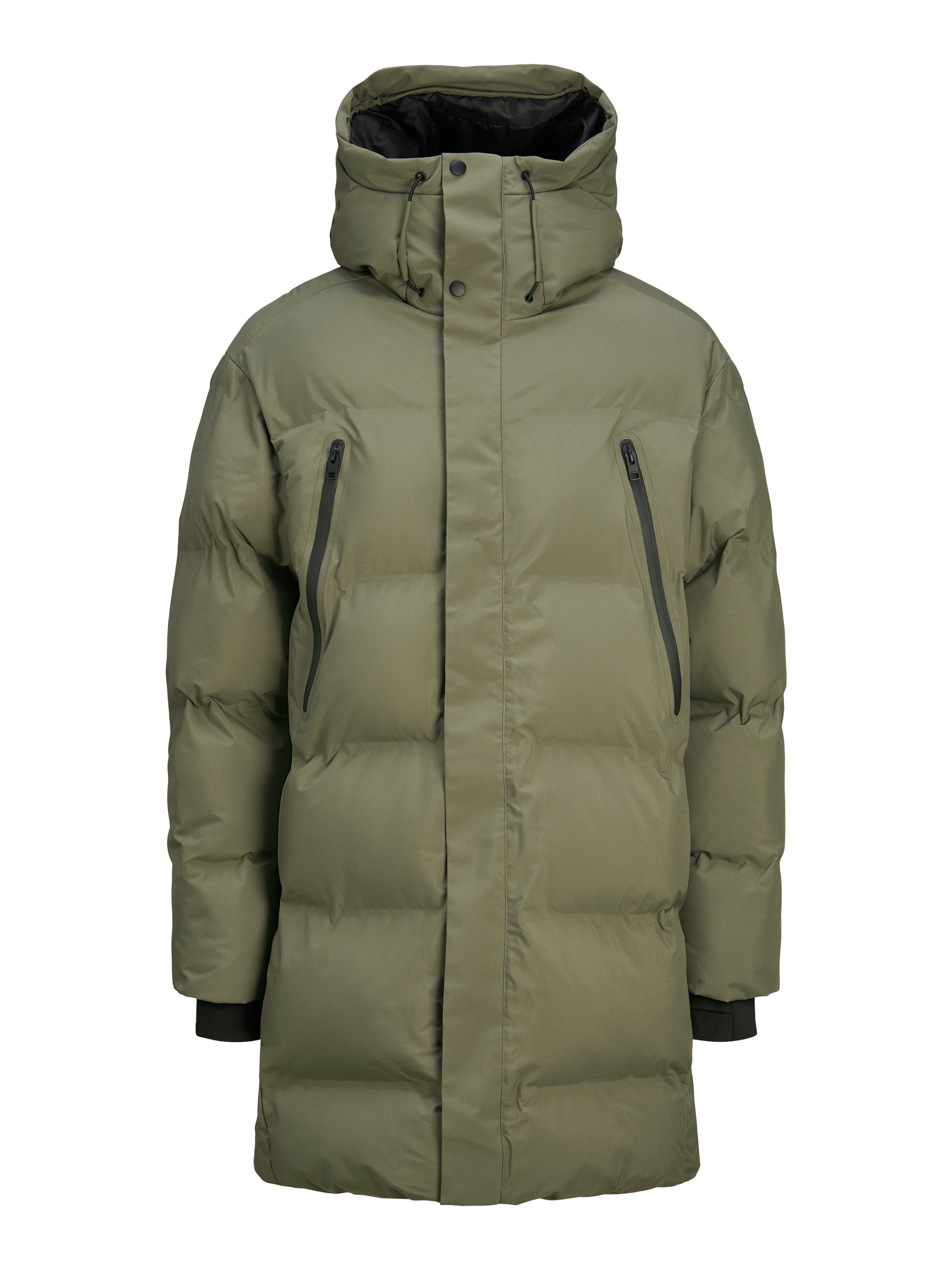 JACK & JONES Winter jacket 'JCOAlpha' in Green: front