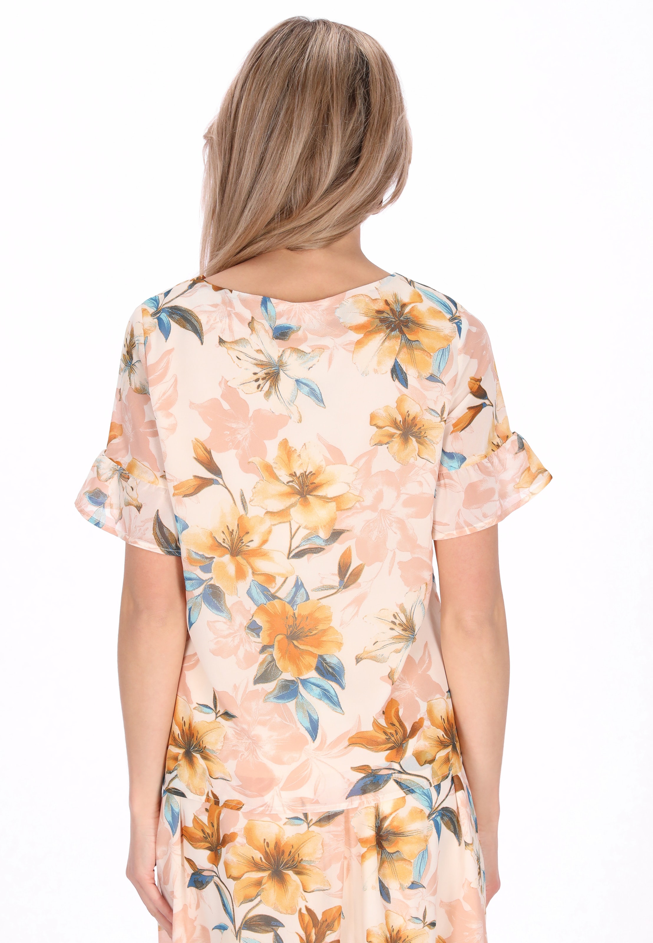 Usha - Blusa en beige