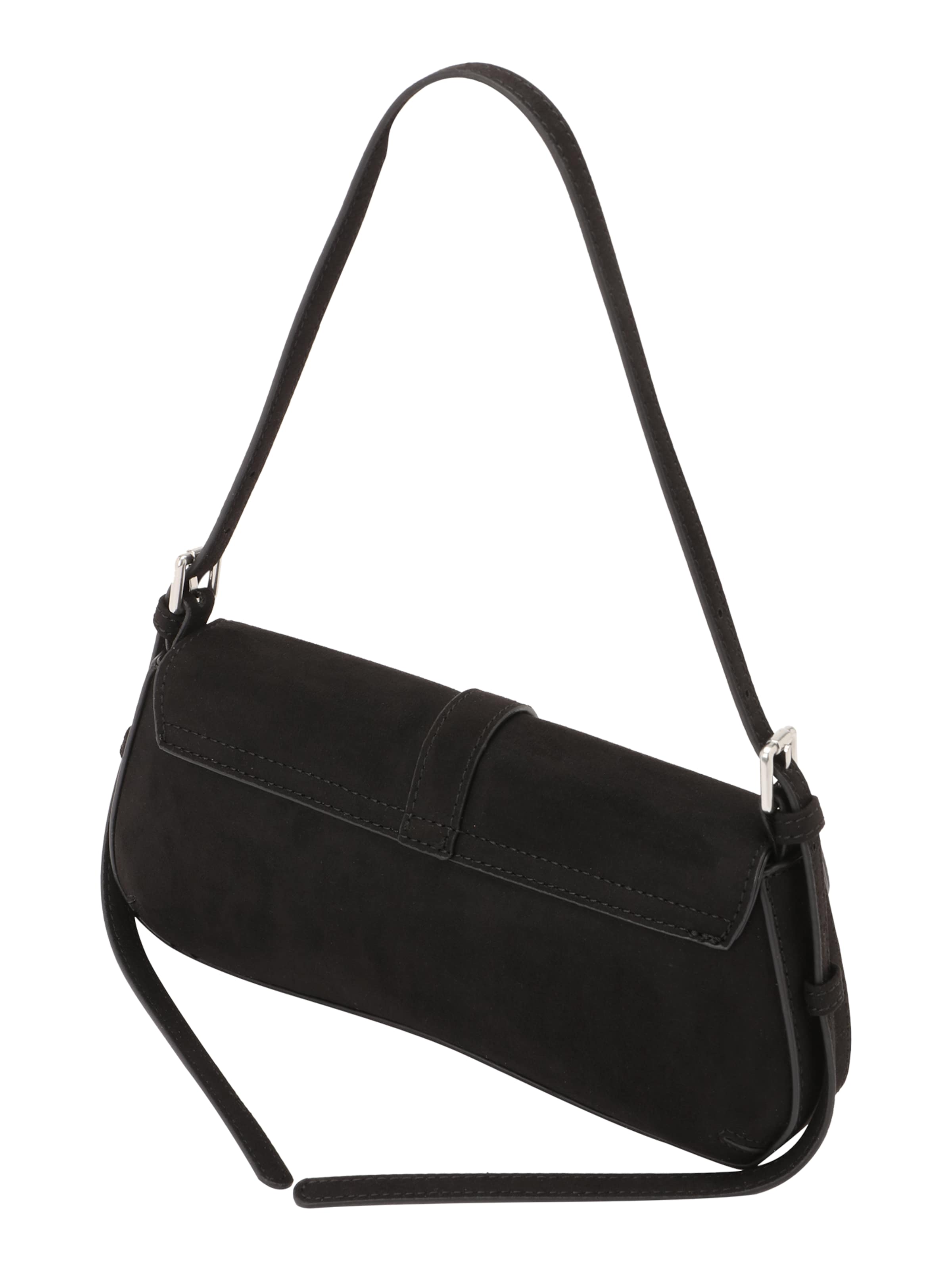 TOPSHOP Torba za čez ramo 'Sophia' | črna barva