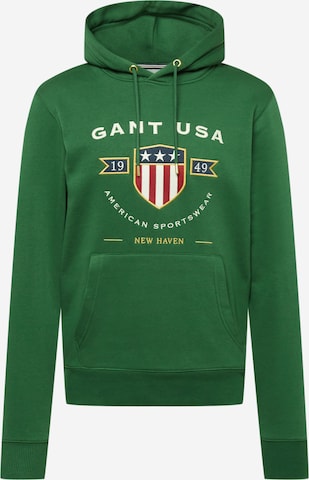 GANT Sweatshirt 'BANNER' in Green: front