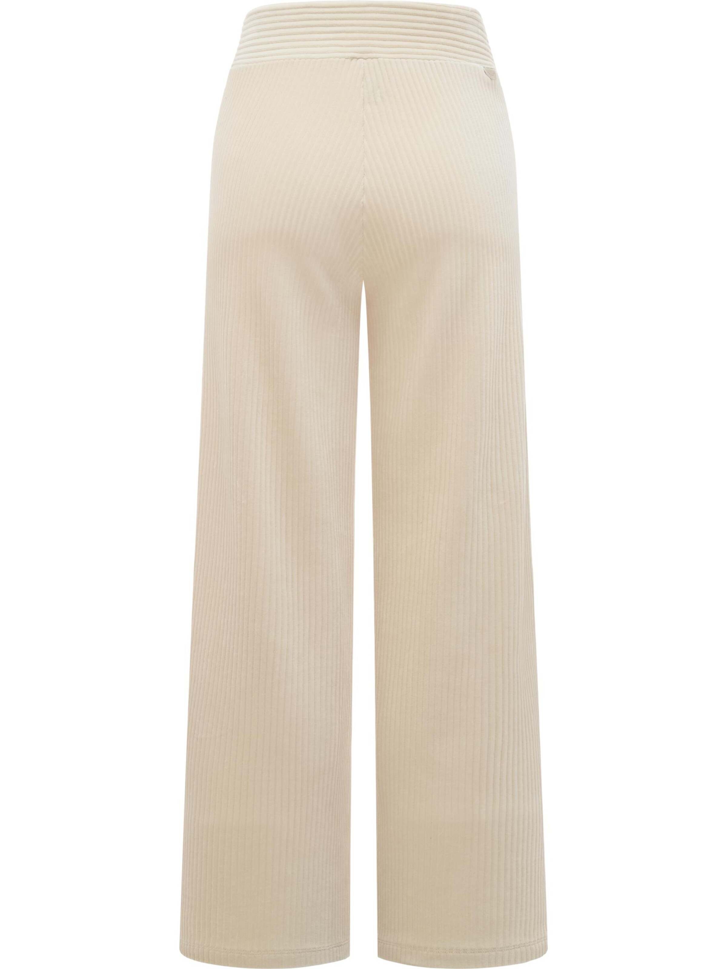 Ragwear Loosefit Broek ' Aretah Cordy ' in Beige