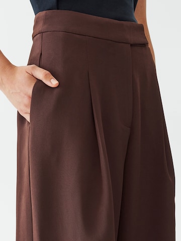 Calli Wide leg Trousers 'RENILA PANT' in Brown