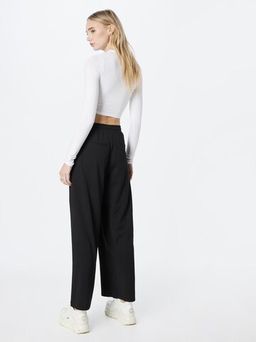 Wide Leg Pantalon Noisy may en noir