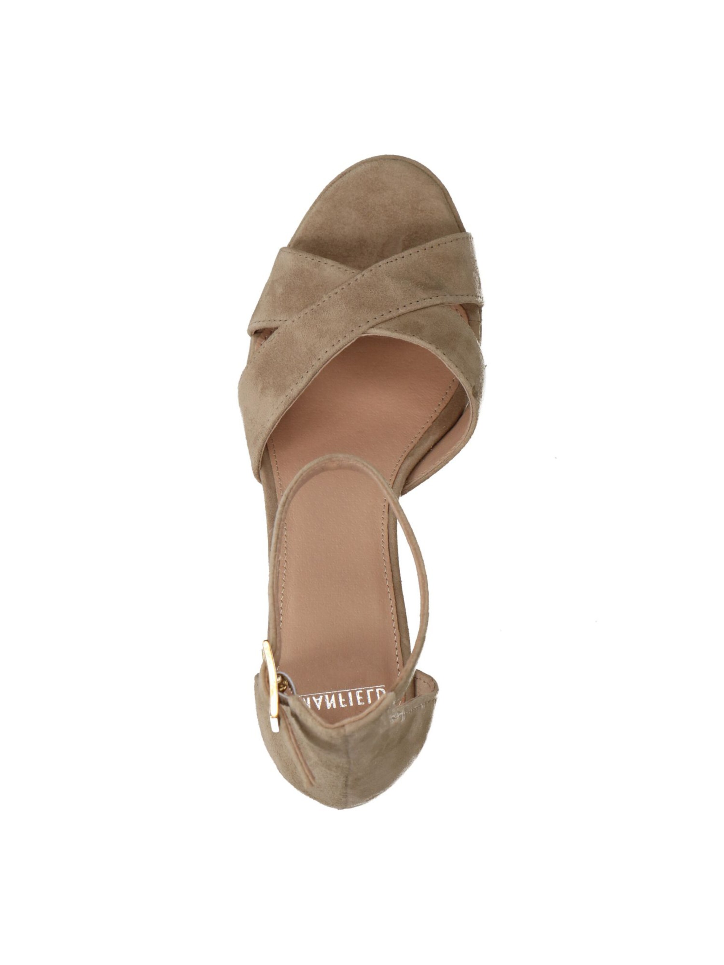 MANFIELD Sandals in Beige