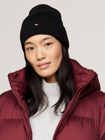 Bonnet 'Essential' TOMMY HILFIGER en noir : devant