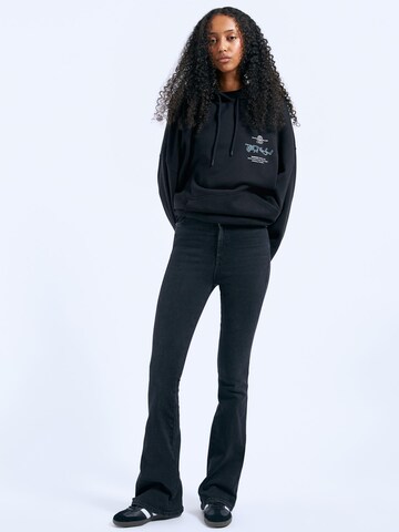 Dr. Denim Skinny Jeans 'Moxy High Flare' in Black