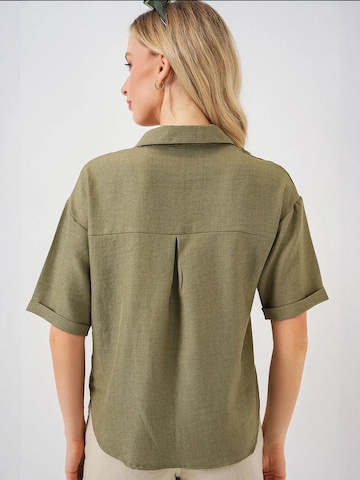 Chemisier Bigdart en vert