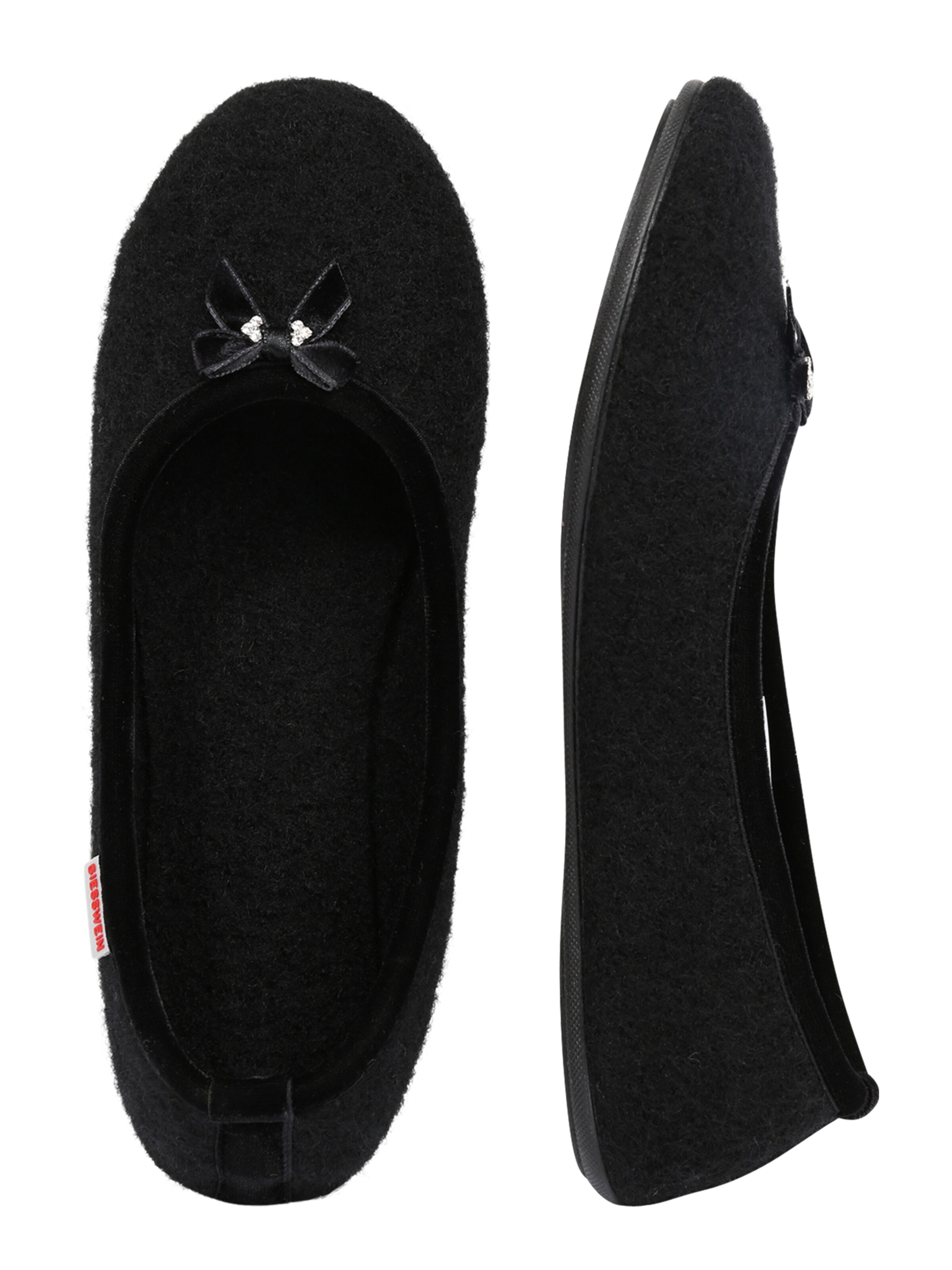 GIESSWEIN Pantofle 'Hohenau' – černá