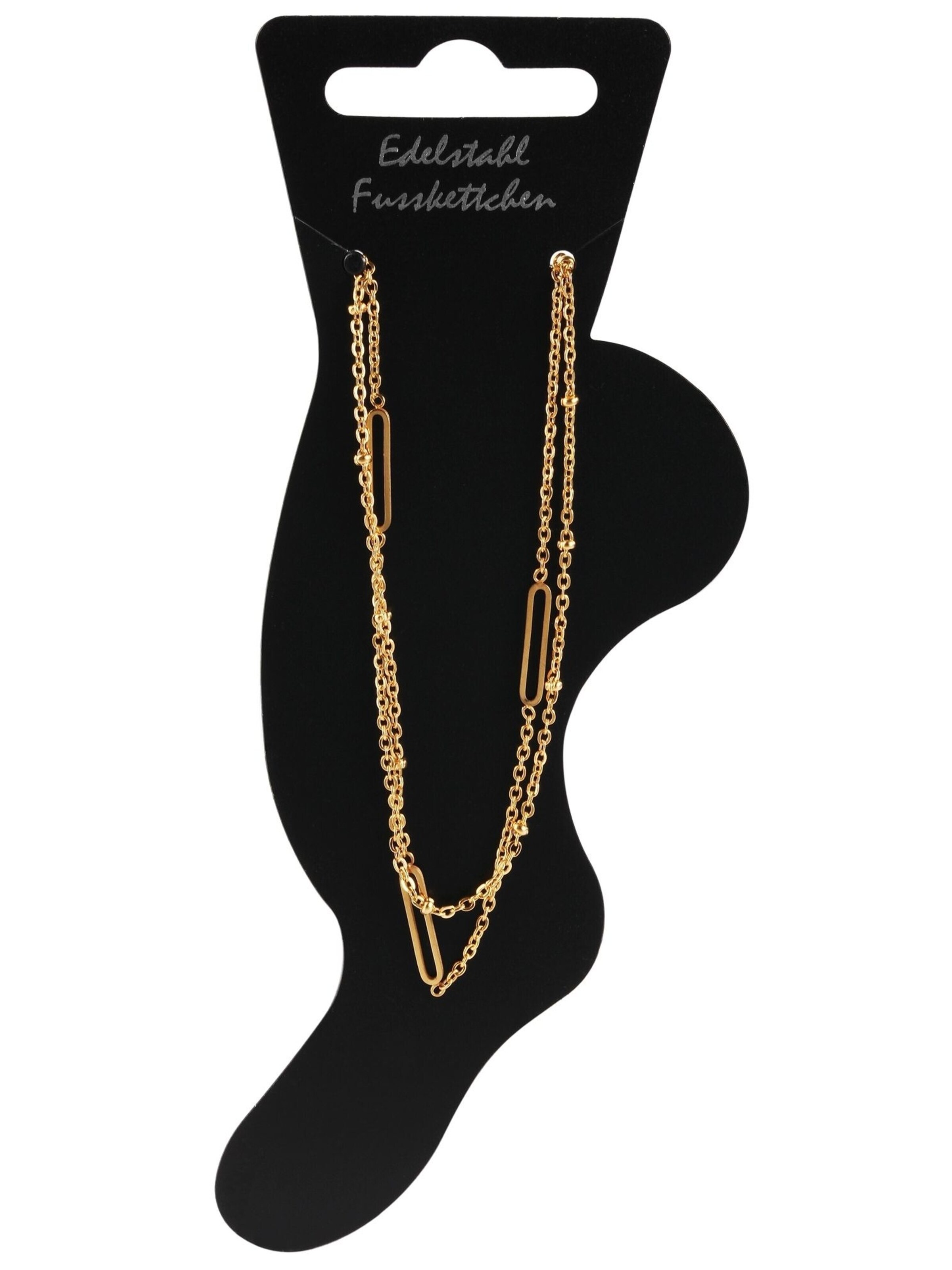 Akzent Fußschmuck 'Lotte, langlebig'‌‌‌‌‌‌‌‌‌ in Gold