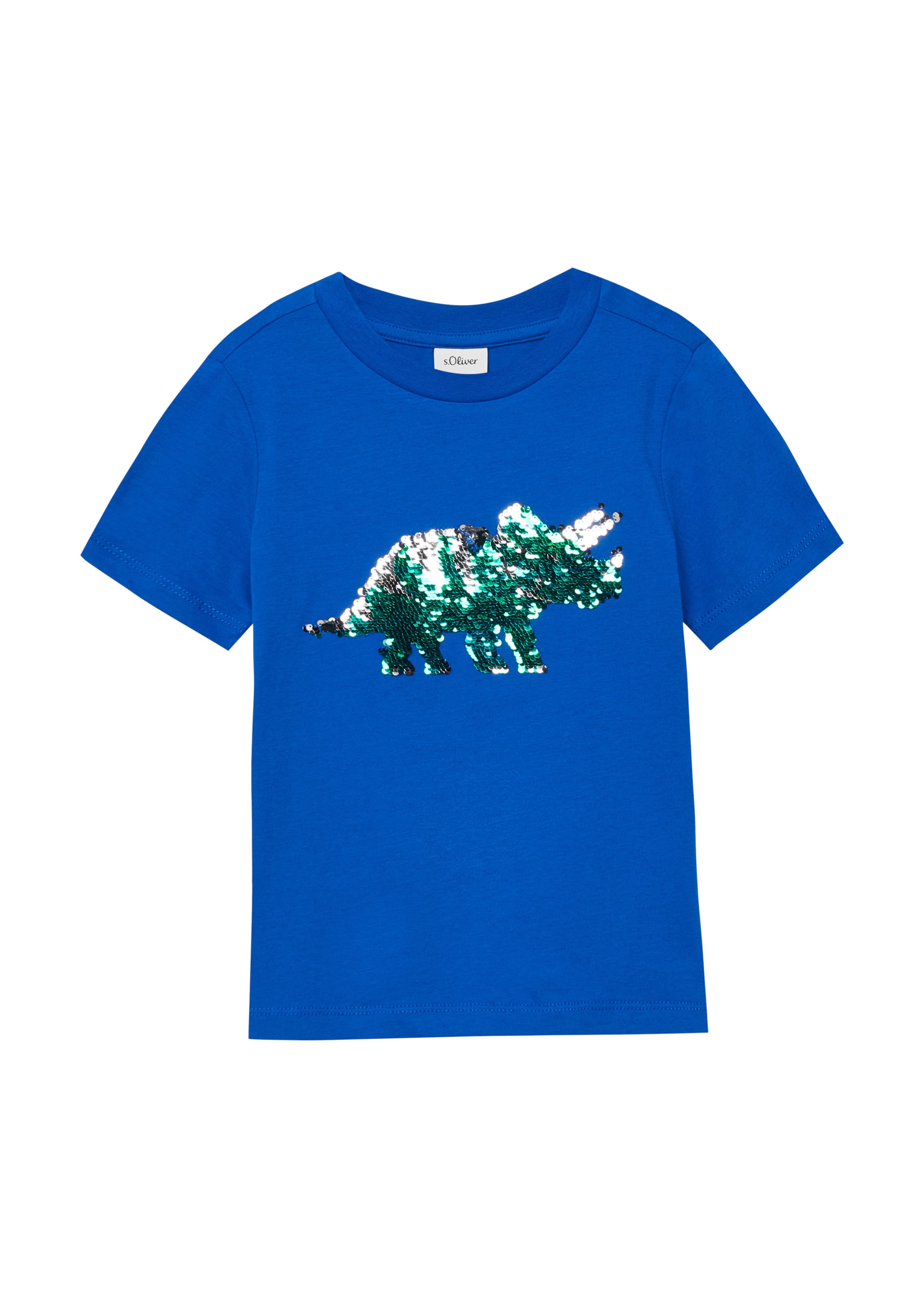T-Shirt s.Oliver en bleu : devant