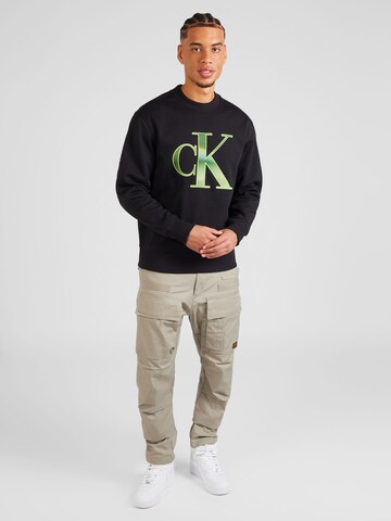 Calvin Klein Jeans Sweatshirt i sort