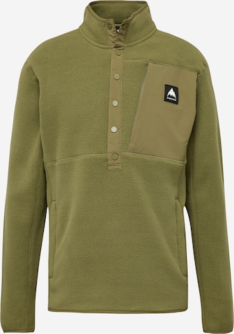 zaļš BURTON Sportiska tipa džemperis 'CINDER': no priekšpuses