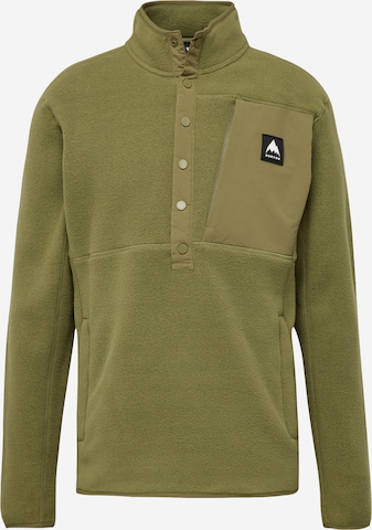 BURTON Sportsweatshirt 'CINDER' in Groen: voorkant