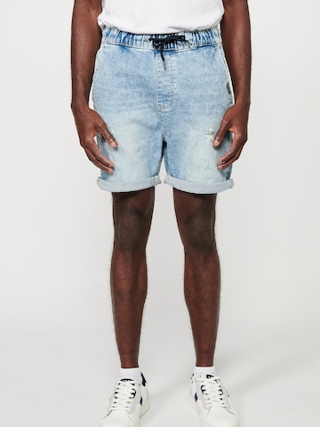 KOROSHI Regular Jeans in Blue: front