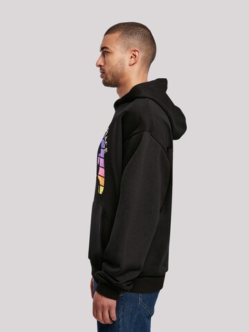F4NT4STIC Sweatshirt 'Alien Peace Sunset' in Black