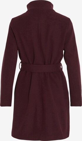 VILA Between-Seasons Coat in Red