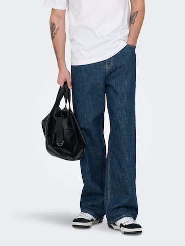 Only & Sons - Pierna ancha Vaquero 'ONSREMI'' en azul: frente