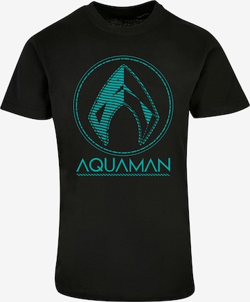 T-Shirt 'Aquaman' ABSOLUTE CULT en noir : devant
