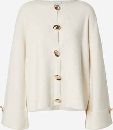 Cardigan About You x Jessica Haller en blanc : devant