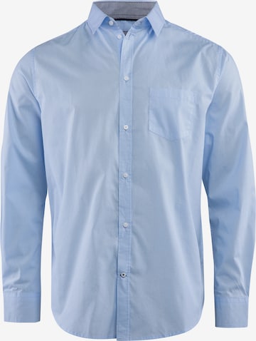 Stooker Men Button Up Shirt 'Hugh' in Blue: front