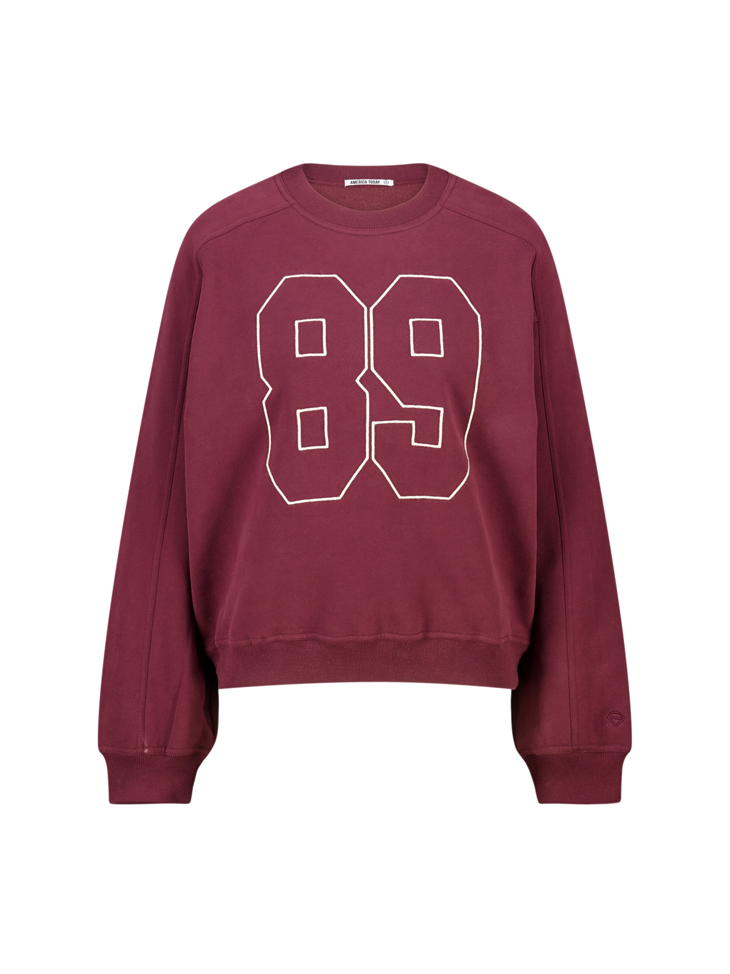 America Today Sweatshirt in Red: front