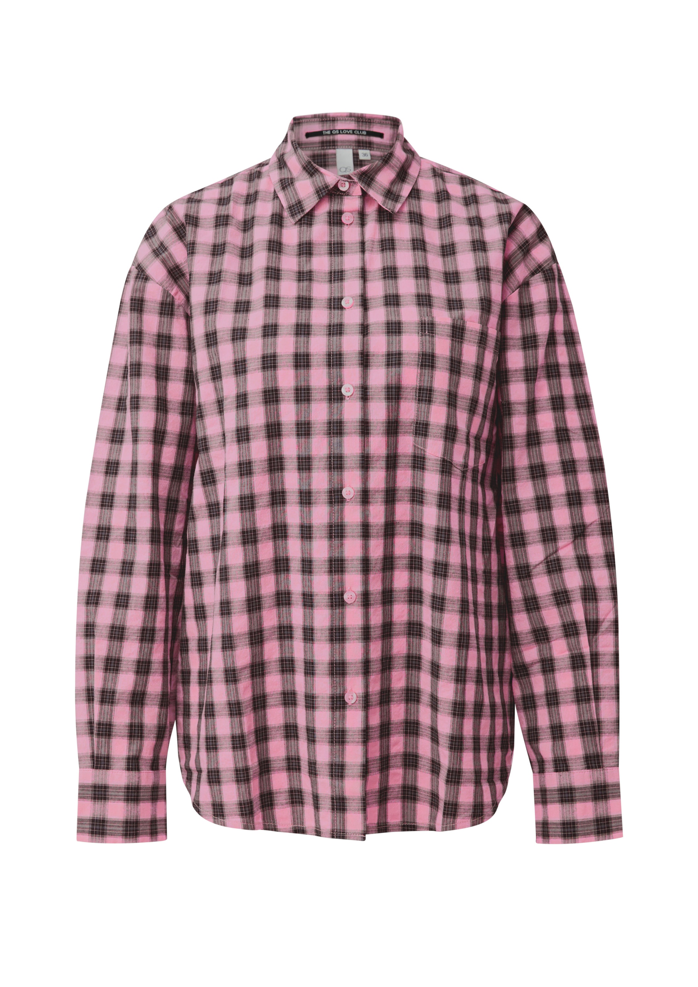 QS Blouse in XXS in Stone / Dusky pink / Black, Item view