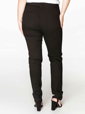 Yoek Slimfit Jeans in Schwarz