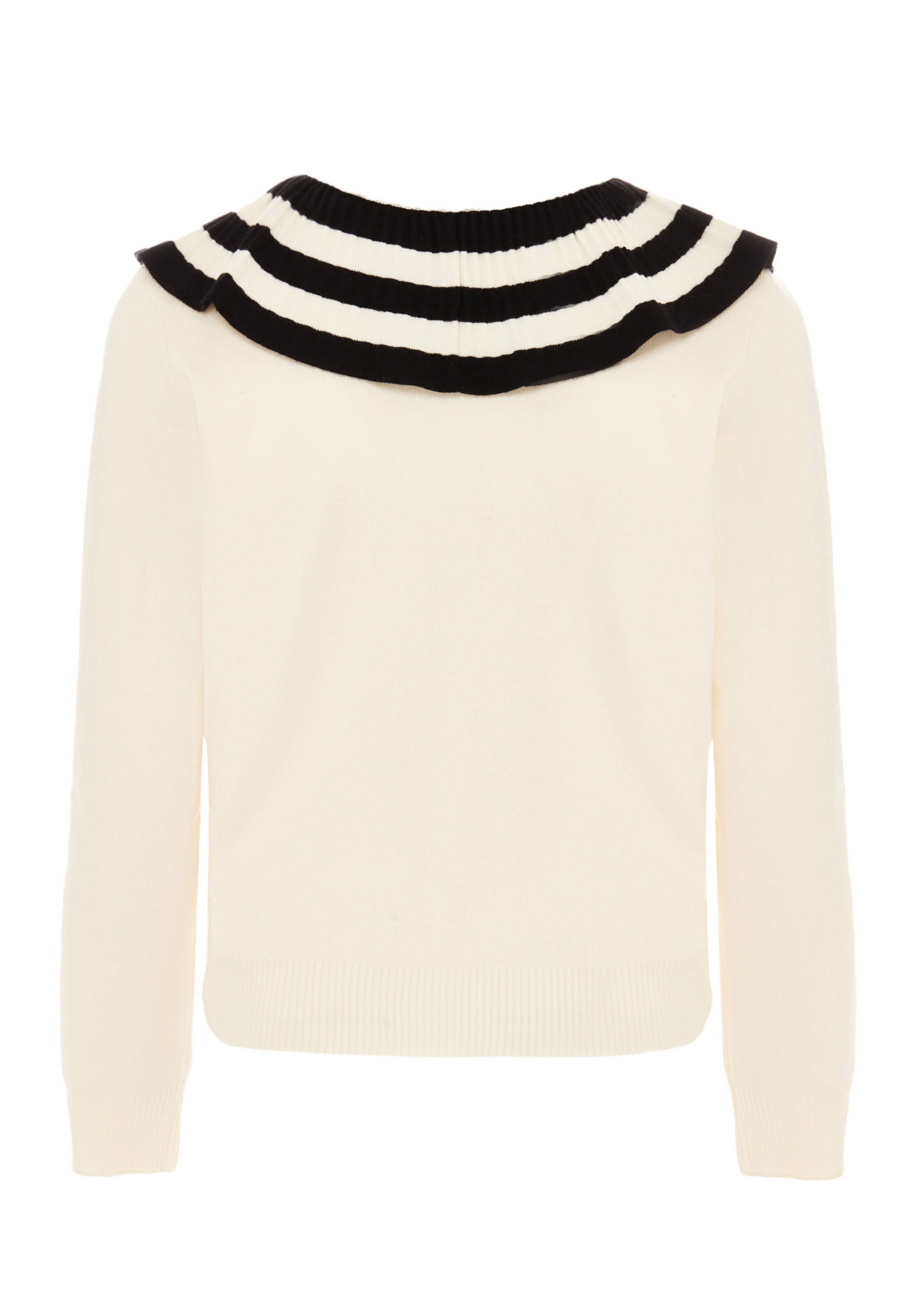 NAEMI Strickjacke in Weiß