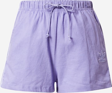 ADIDAS ORIGINALS Regular Shorts in Lila: predná strana
