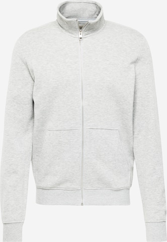 s.Oliver - Sudadera con cremallera en gris: frente