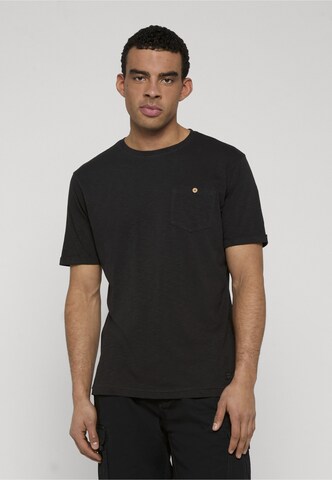 INDICODE JEANS Póló 'Ushi' - fekete: elől