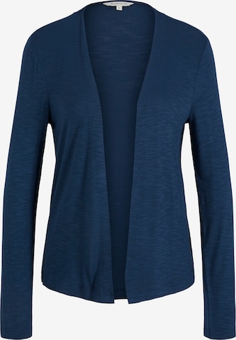 TOM TAILOR Knit Cardigan in Blue: front