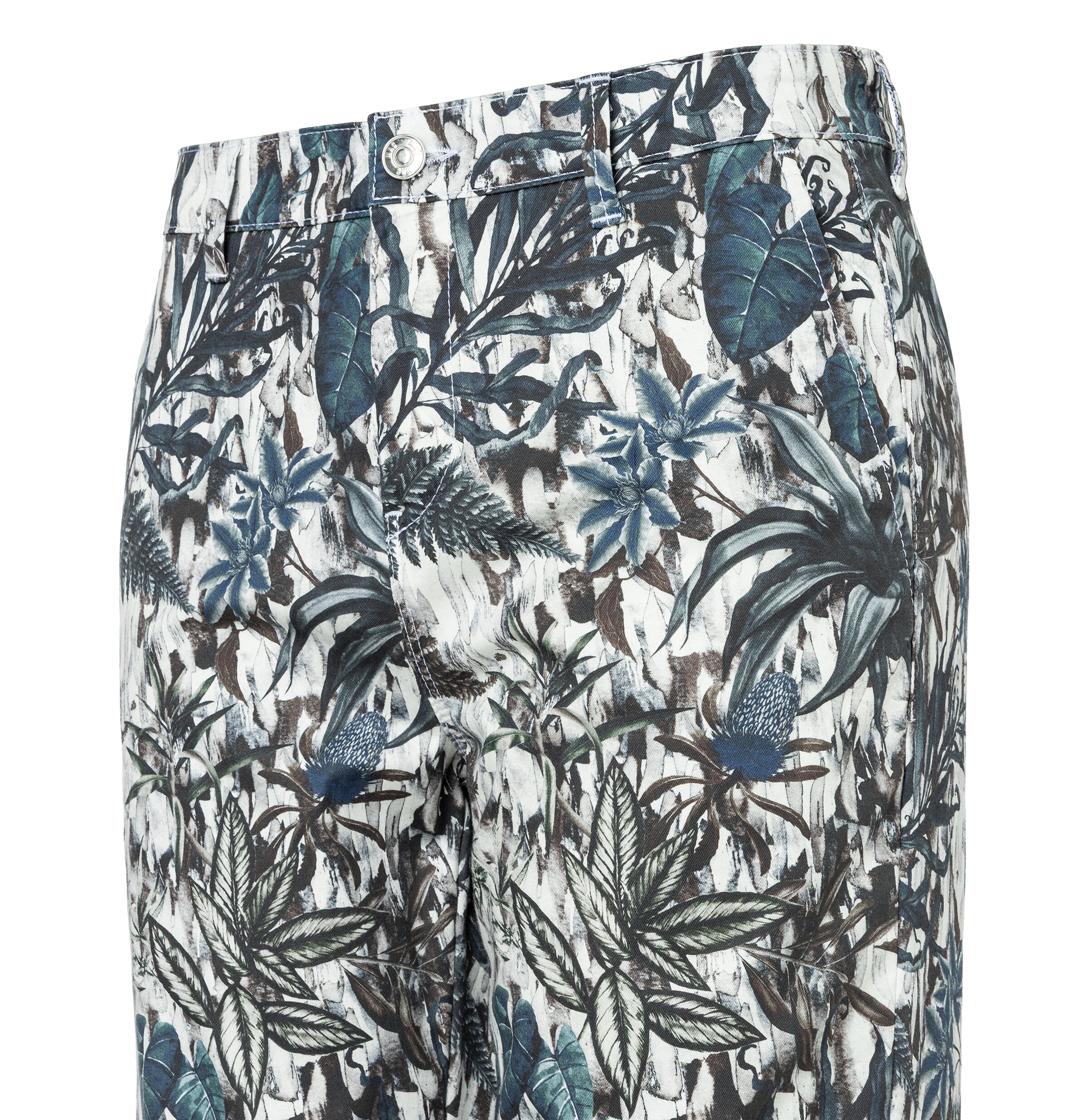 MAC Slimfit Chinohose in Weiß
