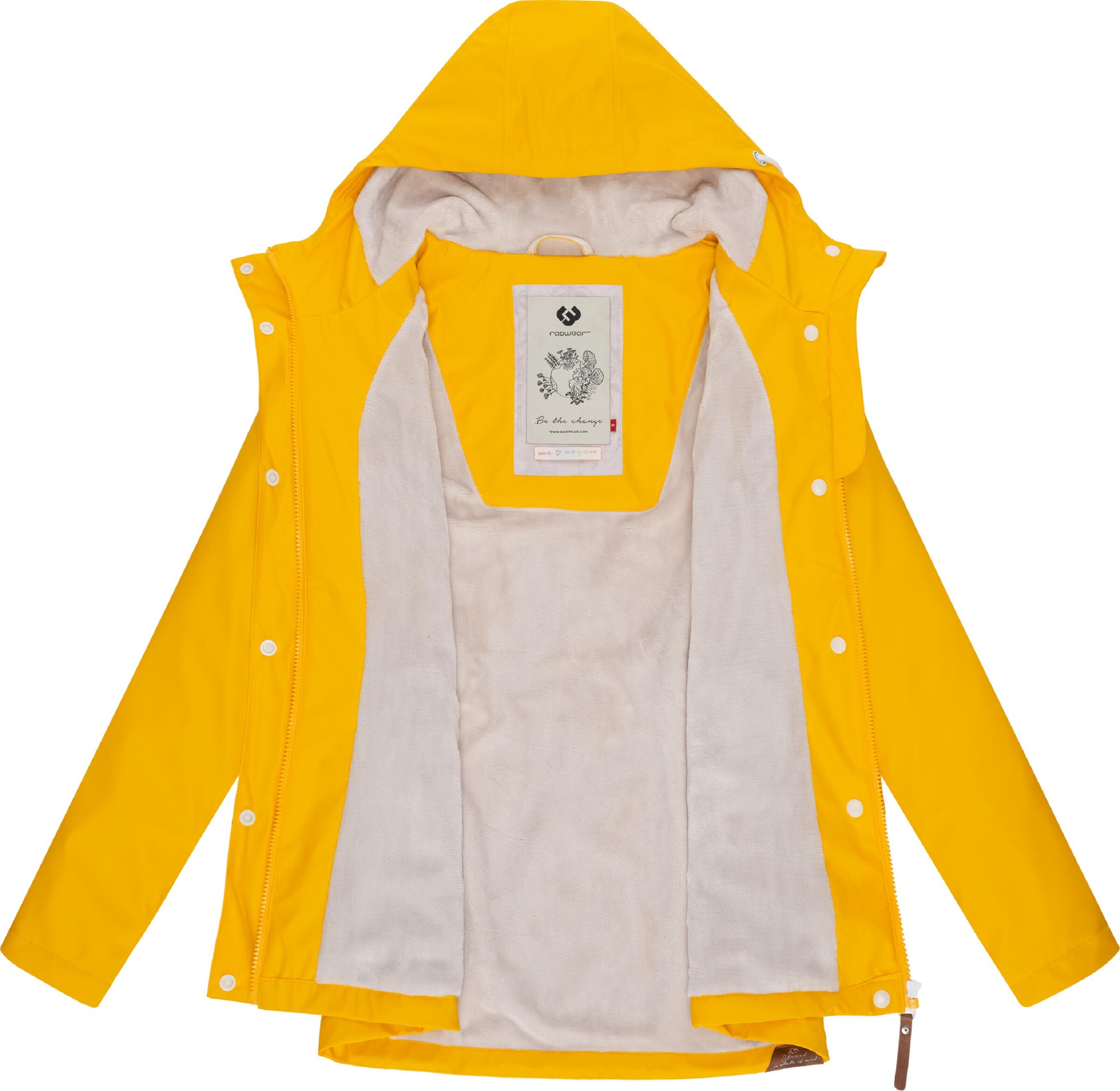 Veste fonctionnelle 'Marge' Ragwear en jaune