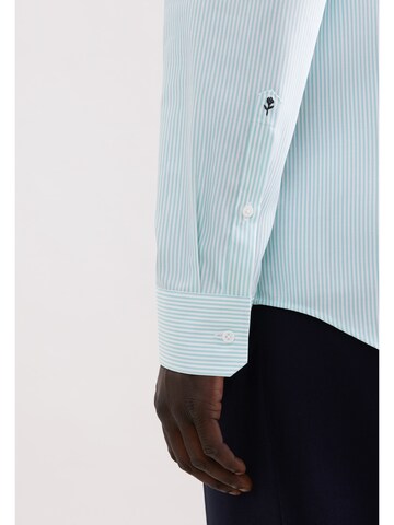 SEIDENSTICKER Slim fit Overhemd in Groen