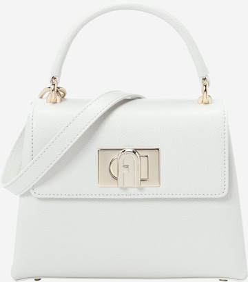 FURLA Handbag in White: front