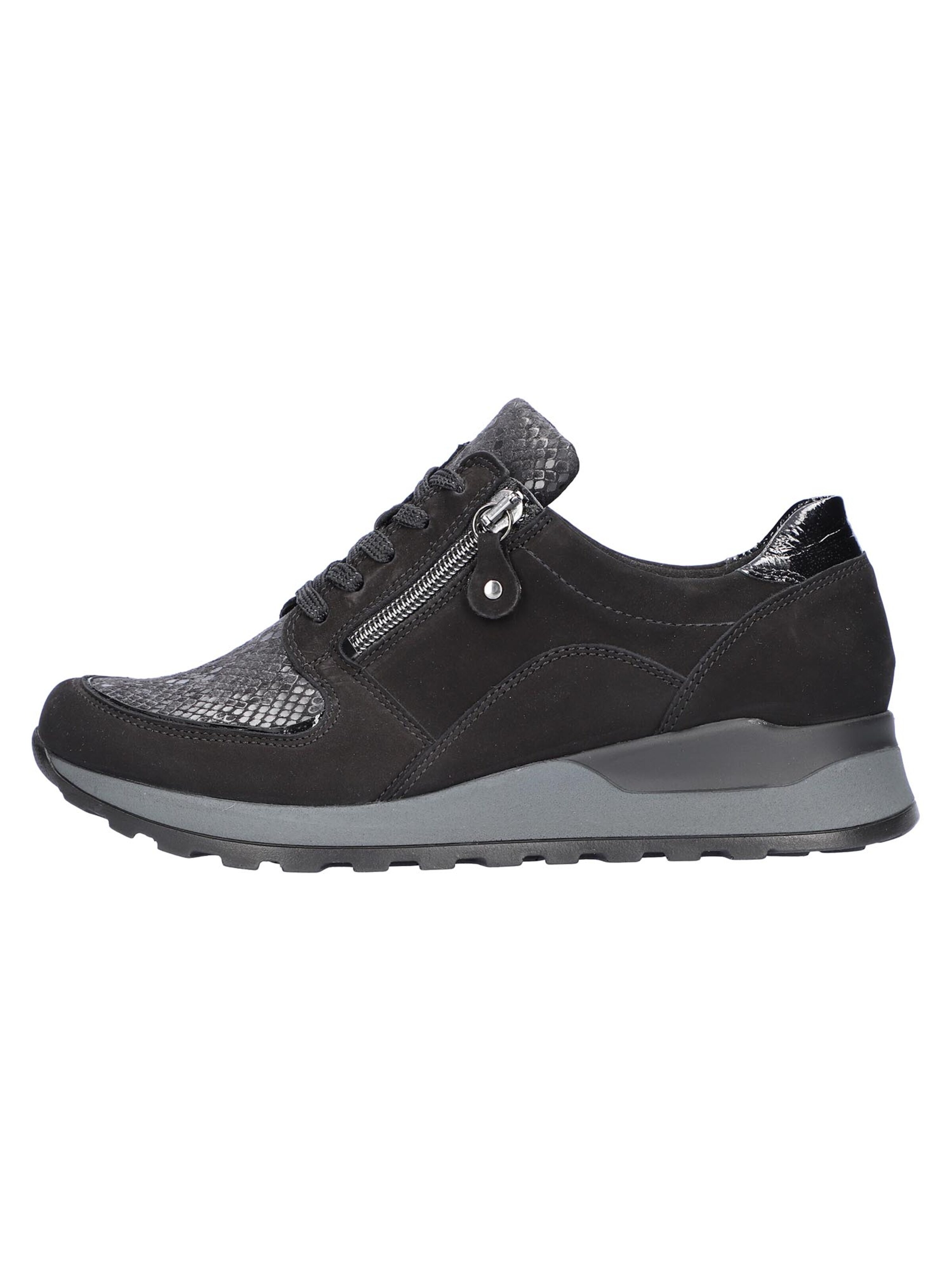 WALDLÄUFER Sneakers laag 'Hiroko' in Zwart: voorkant