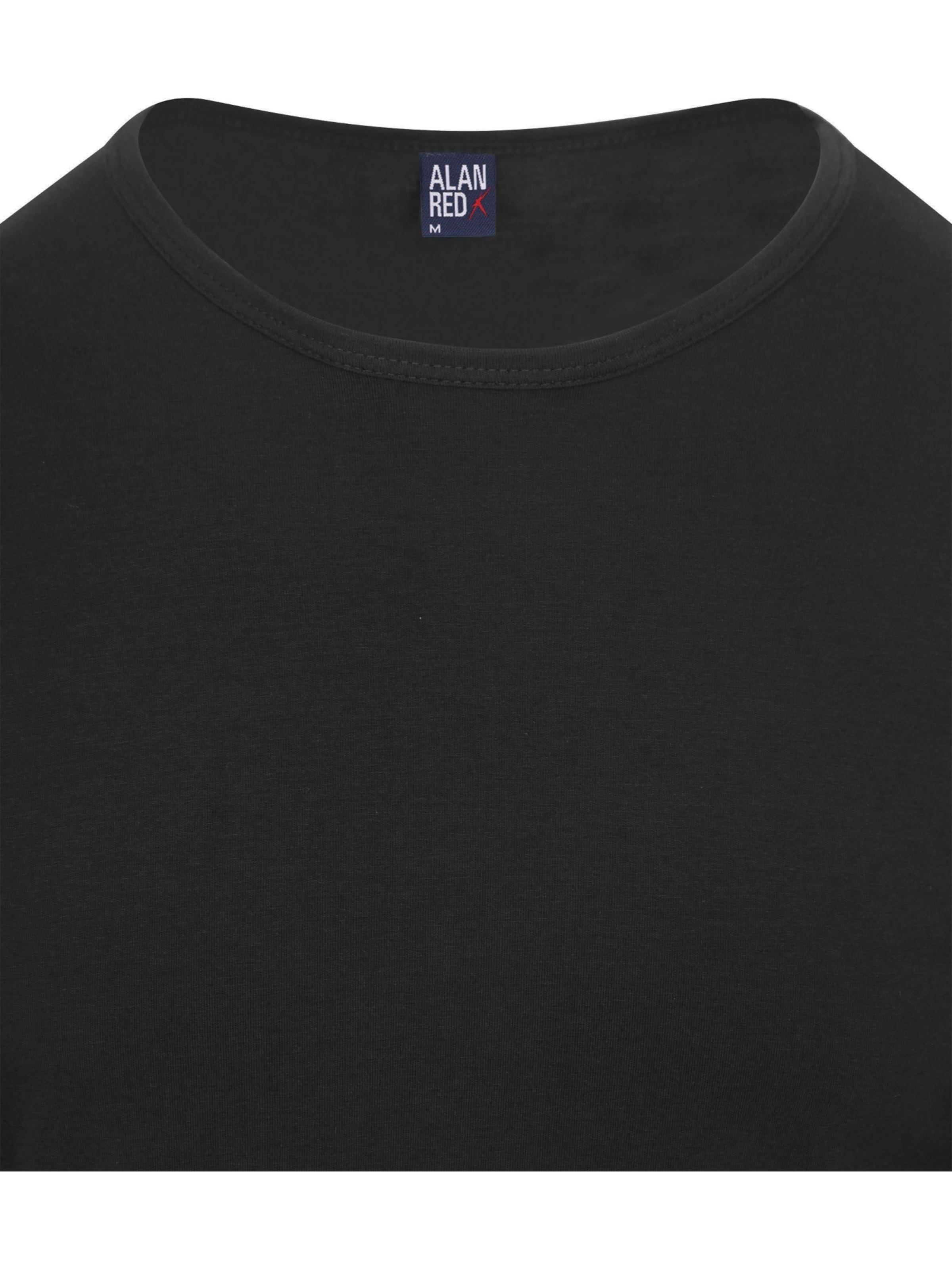 alan red Shirt 'Olbia' in Black