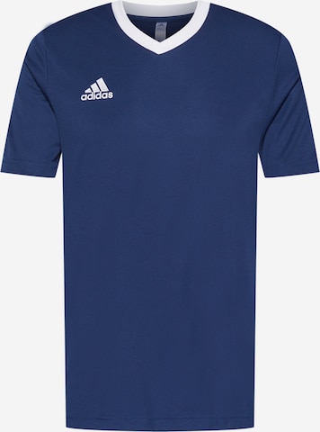 ADIDAS SPORTSWEAR - Camisa funcionais 'Entrada 22' em azul: frente