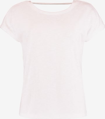 Hailys T-shirt 'Do44ra' i vit: framsida