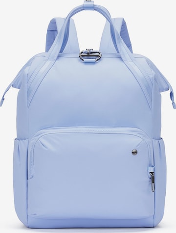 Zaino 'Citysafe CX' di Pacsafe in blu: frontale