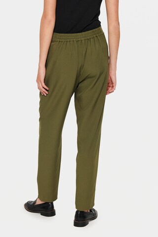 Tapered Pantaloni 'Celest' di SAINT TROPEZ in verde