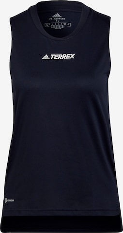 adidas Terrex Sports Top 'Terrex' in Black: front