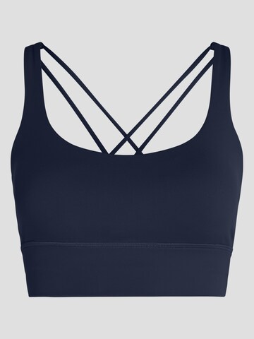 YO-GAYA Bustier Sport bh in Blauw: voorkant