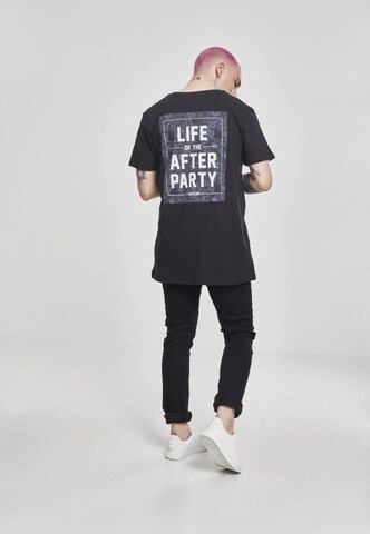 Mister Tee Shirt 'Afterparty' in Black