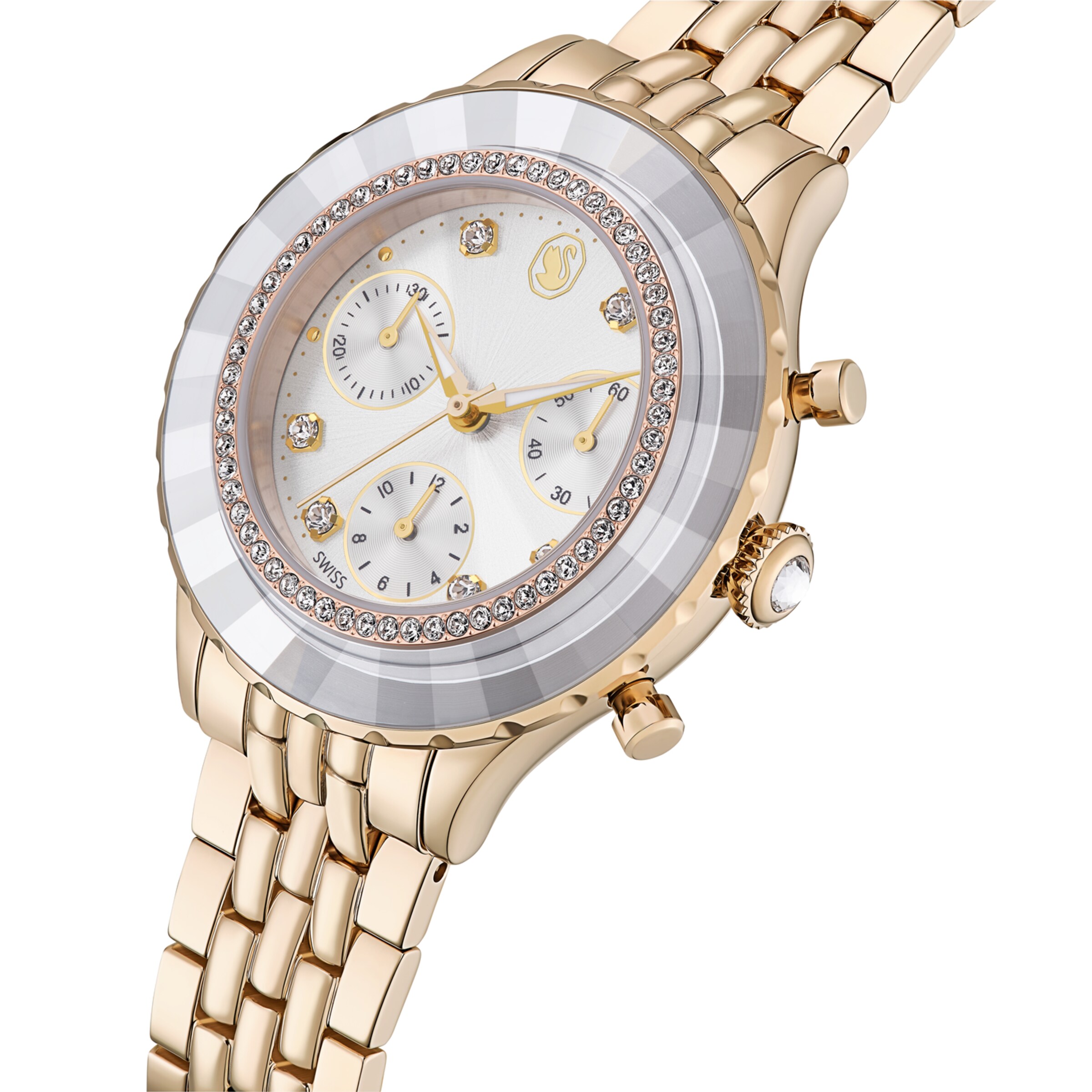 Swarovski Analog watch in Gold