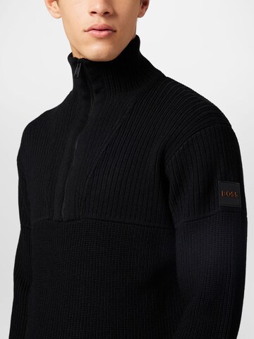 BOSS Orange Sweater 'Atondo' in Black