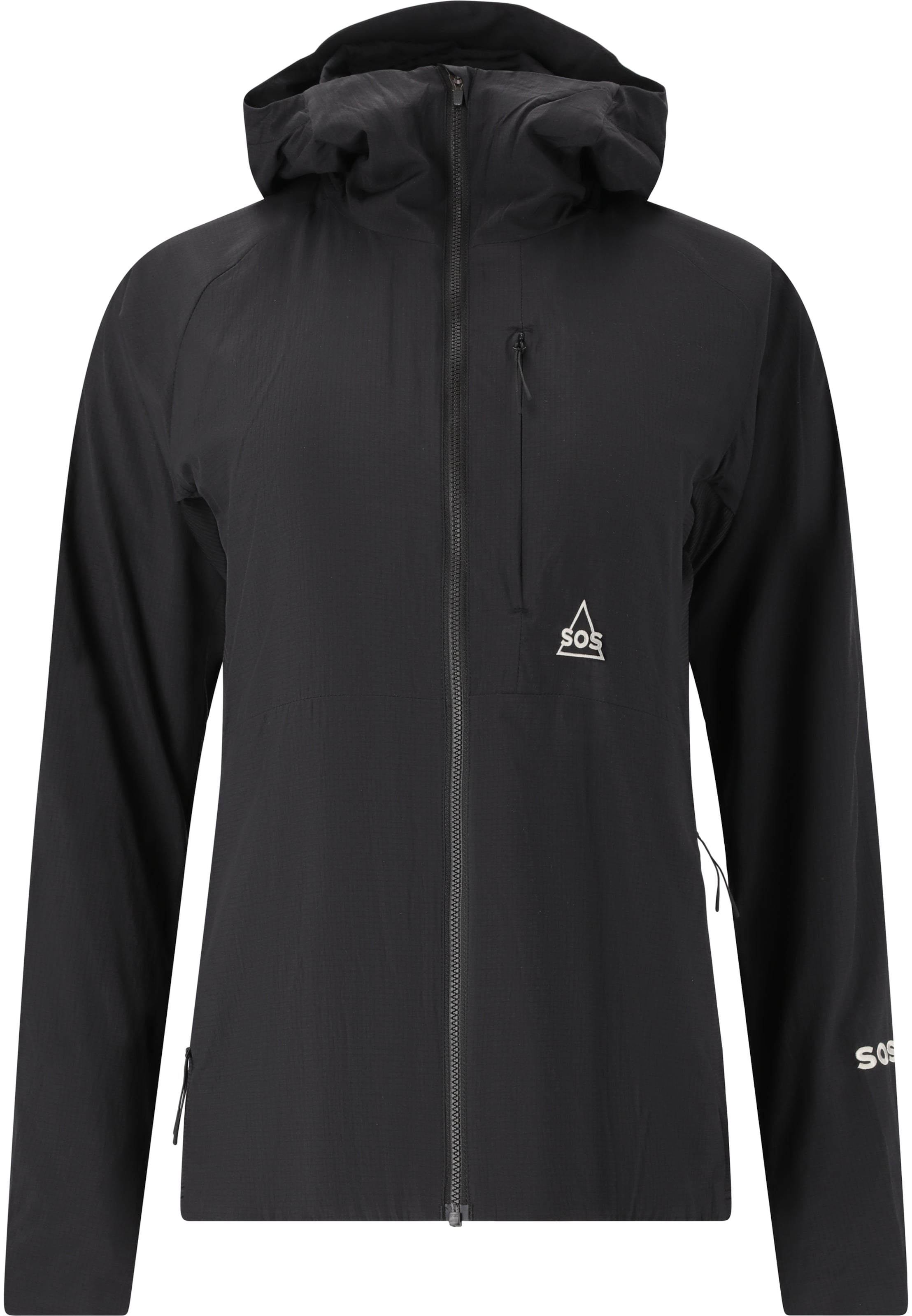 SOS Performance Jacket 'Ben Nevis' in Black: front